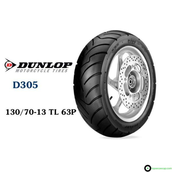 Lốp xe Dunlop 130/70-13 D305 4 Lốp xe Dunlop 130/70-13 D305
