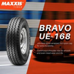 Vỏ Lốp Ô tô Maxxis 185R14C 8PR UE168 Thái Lan, Hiace, Jolie, tải nhẹ 1t4