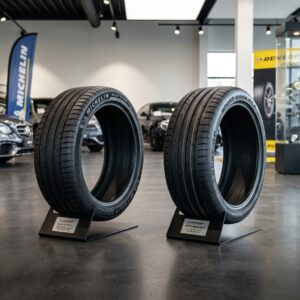 Chất lượng giữa lốp xe Michelin và Dunlop